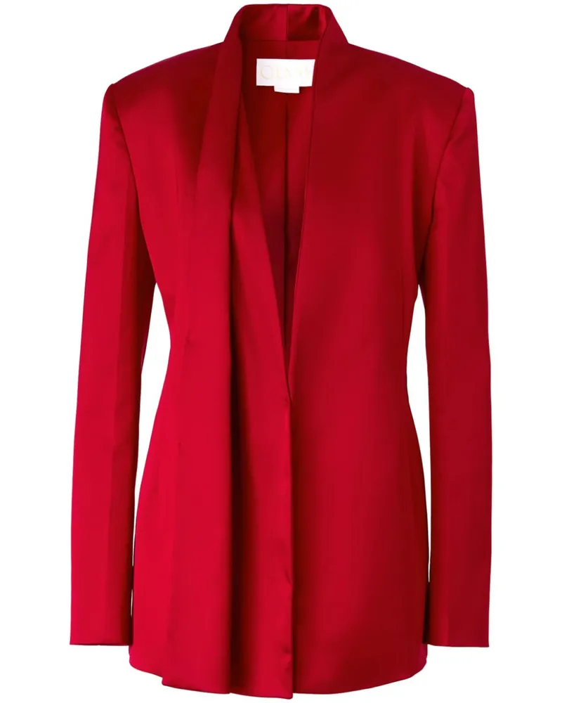 Genny Blazer in Satinoptik - Rot Rot