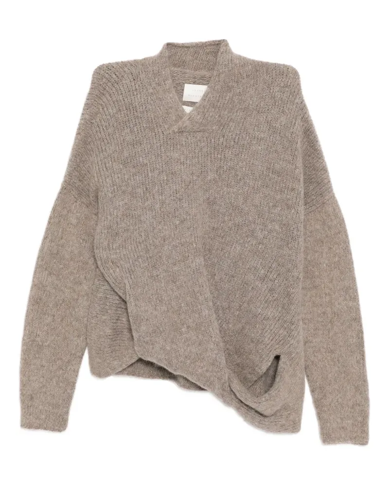 Lauren Manoogian Pullover mit Knotendetail - Nude Nude