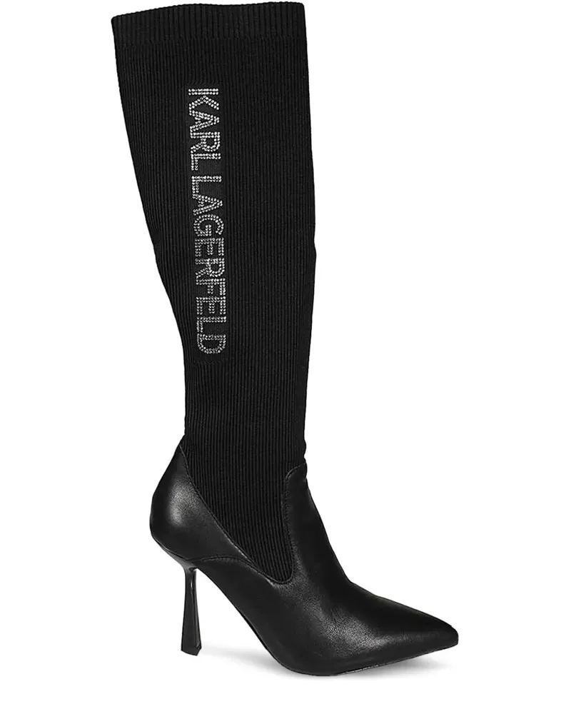 Karl Lagerfeld 100mm Pandara II boots - Schwarz Schwarz