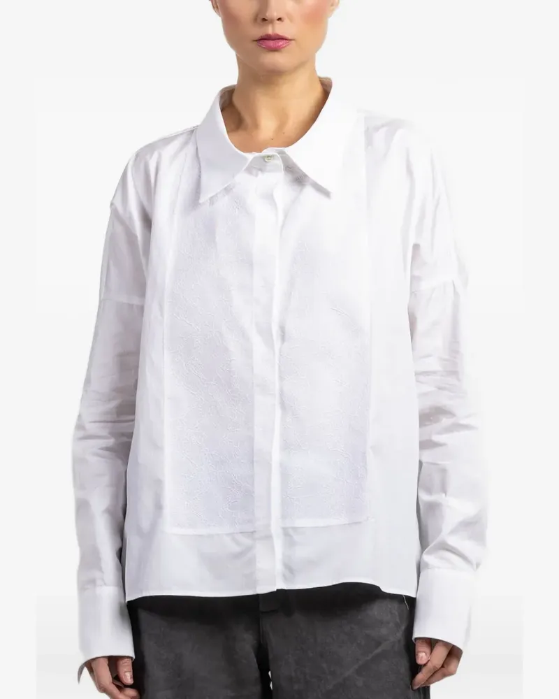 Jejia Tom long-sleeved shirt - Weiß Weiß