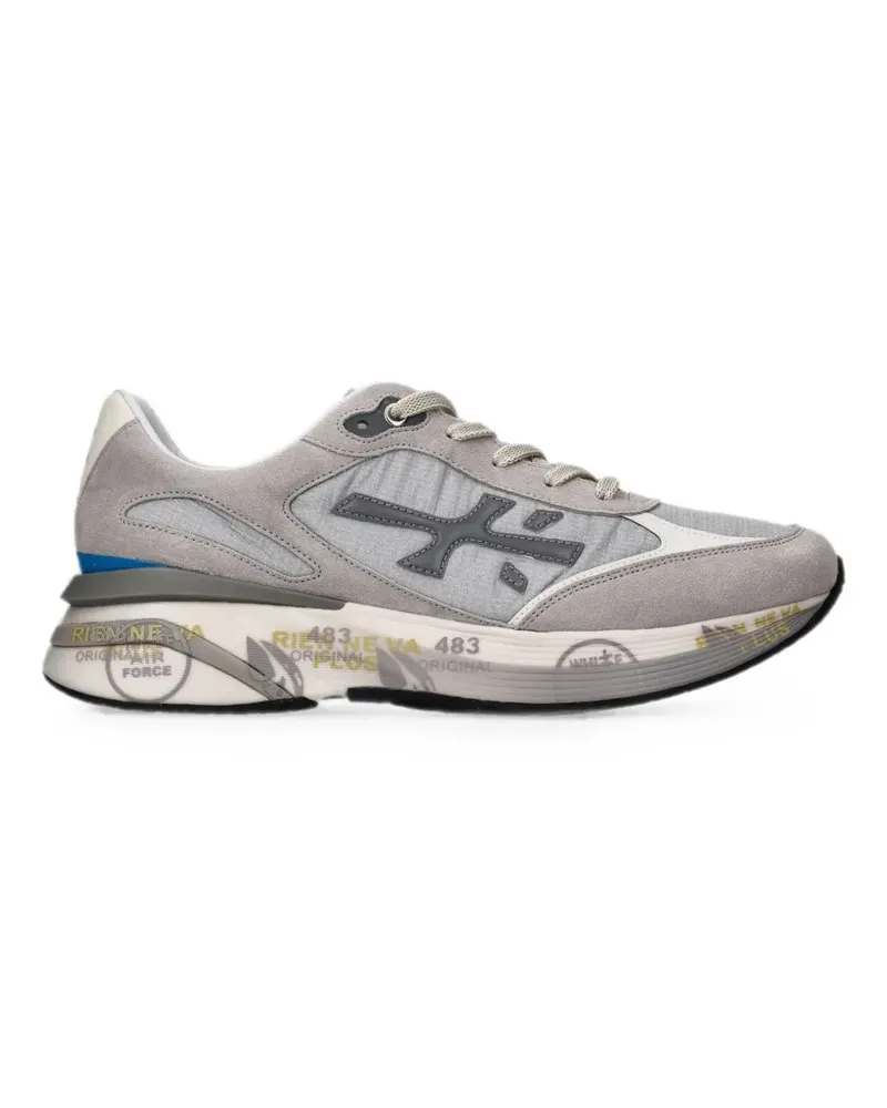 Premiata Moerun 8079 logo-patch sneakers - Grau Grau