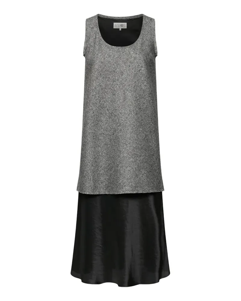 Maison Margiela Midikleid - Grau Grau