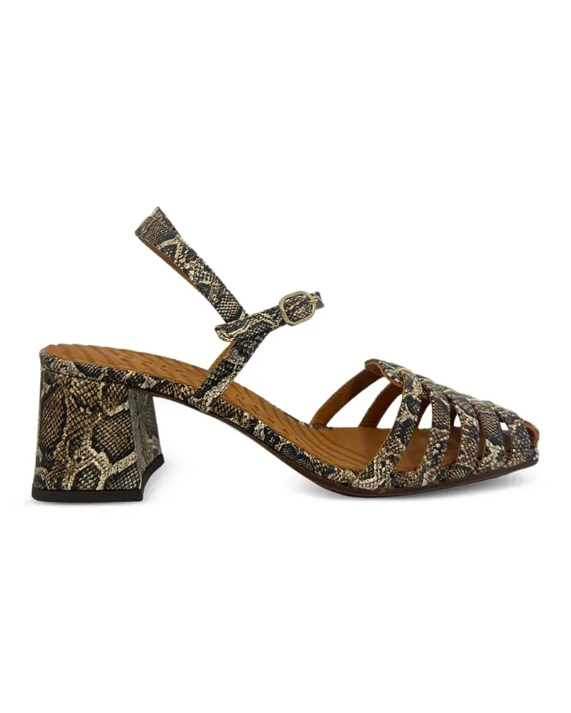 Chie Mihara Voku caged sandals - Grau Grau