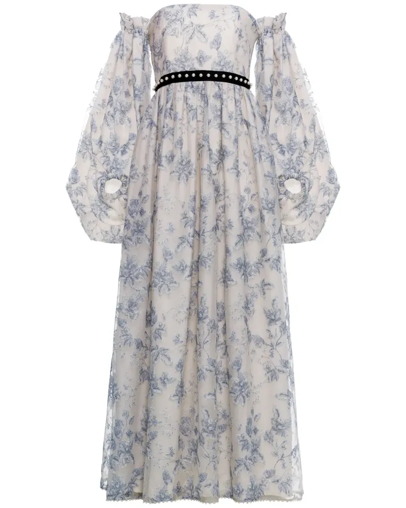 AGUA BENDITA Alheli Kleid - Weiß Weiß