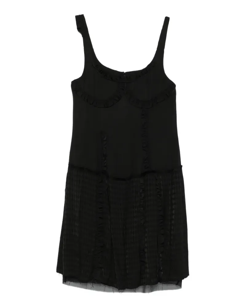 OPEN YY Flapper mini dress - Schwarz Schwarz
