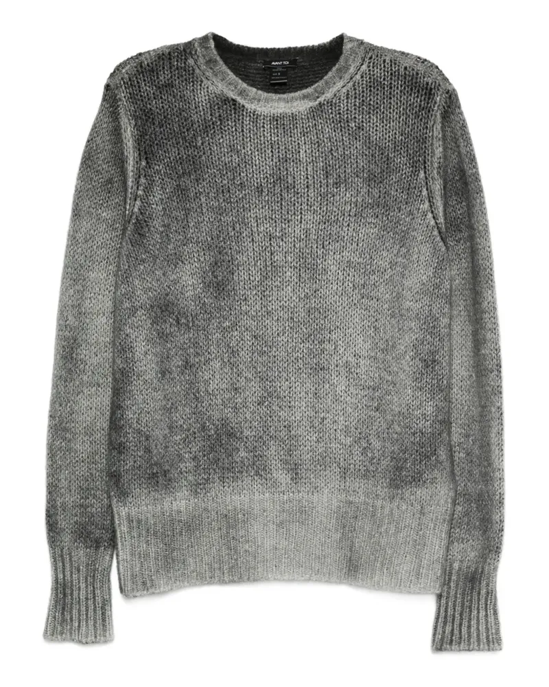 Avant Toi Pullover mit Rundhalsausschnitt - Schwarz Schwarz