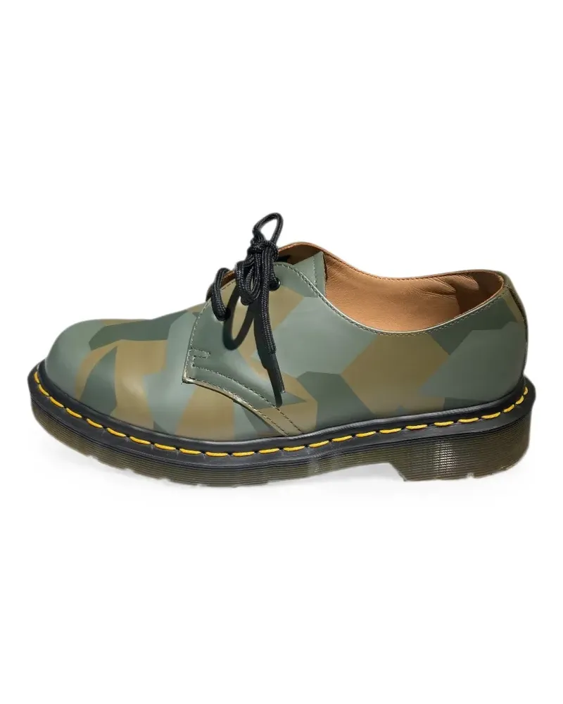 Dr.Martens 1461 Derby-Schuhe mit Camouflage-Print - Grün Grün