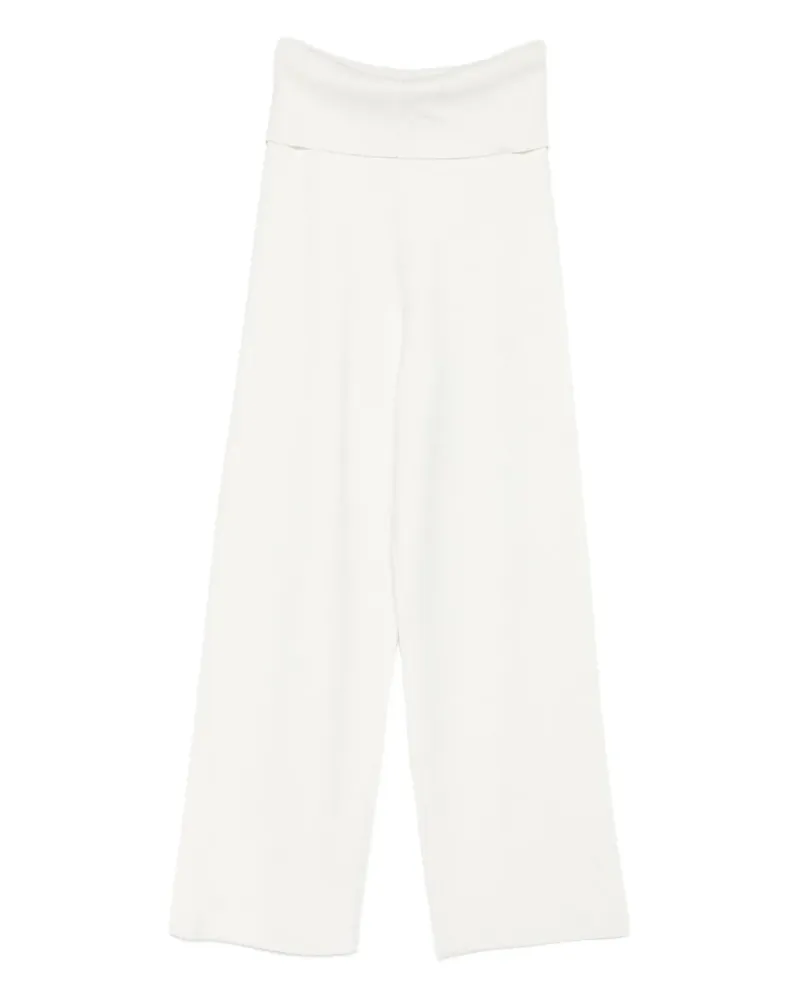 Aya Muse seam-detail trousers - Weiß Weiß
