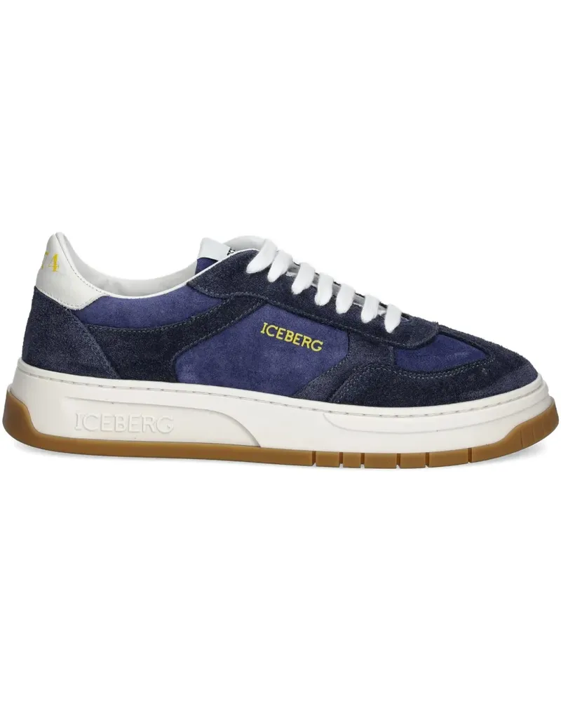 Iceberg Sneakers aus Wildleder - Blau Blau
