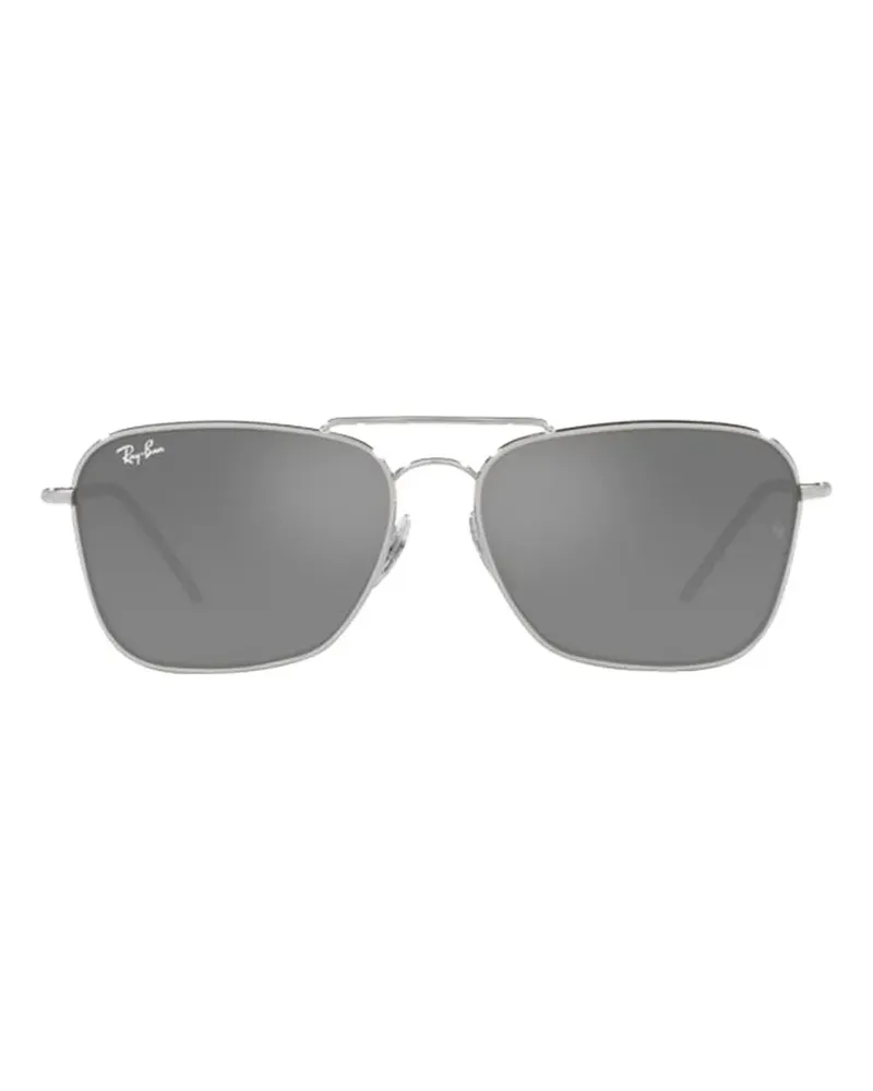Ray Ban Caravan Reverse Sonnenbrille - Silber Silber