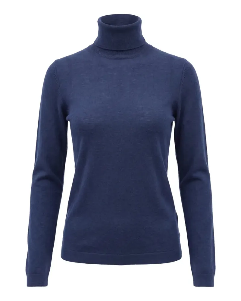 Malo roll-neck cashmere sweater - Blau Blau