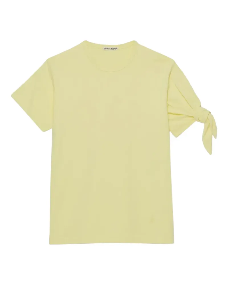 J.W.Anderson T-Shirt mit Knotendetail - Gelb Gelb