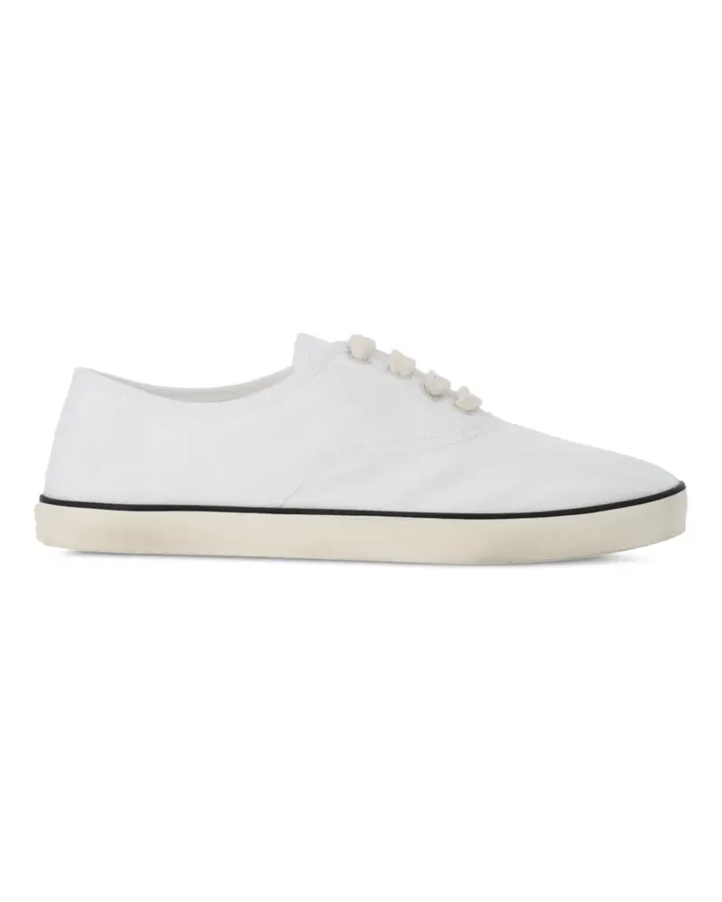 Miu Miu Sneakers aus Canvas - Weiß Weiß