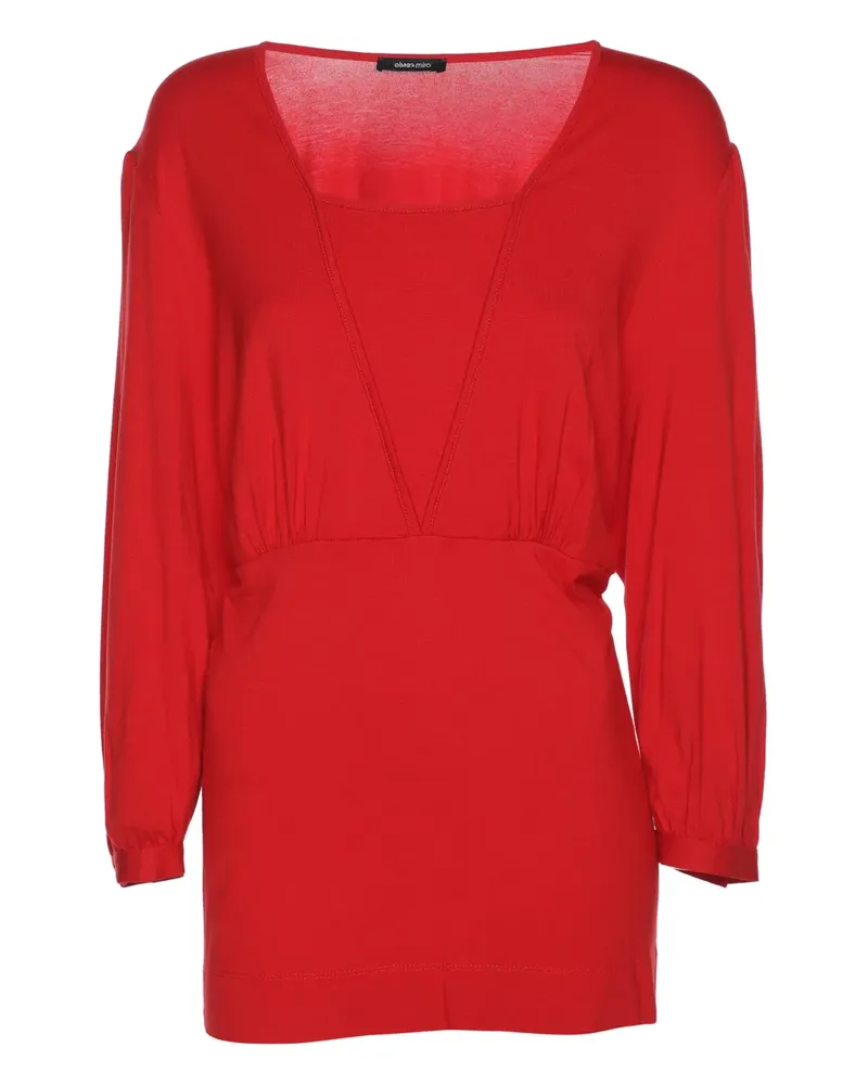 Elena Mirò Klassische Bluse - Rot Rot