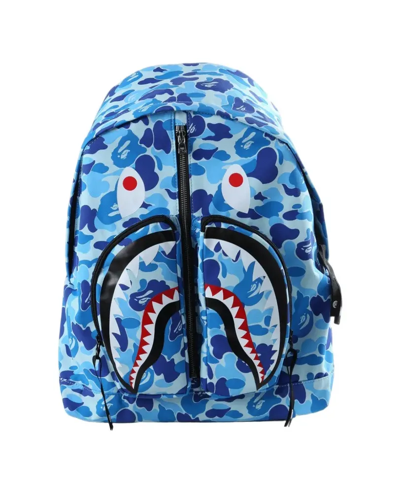 BAPE Shark Camo backpack - Blau Blau