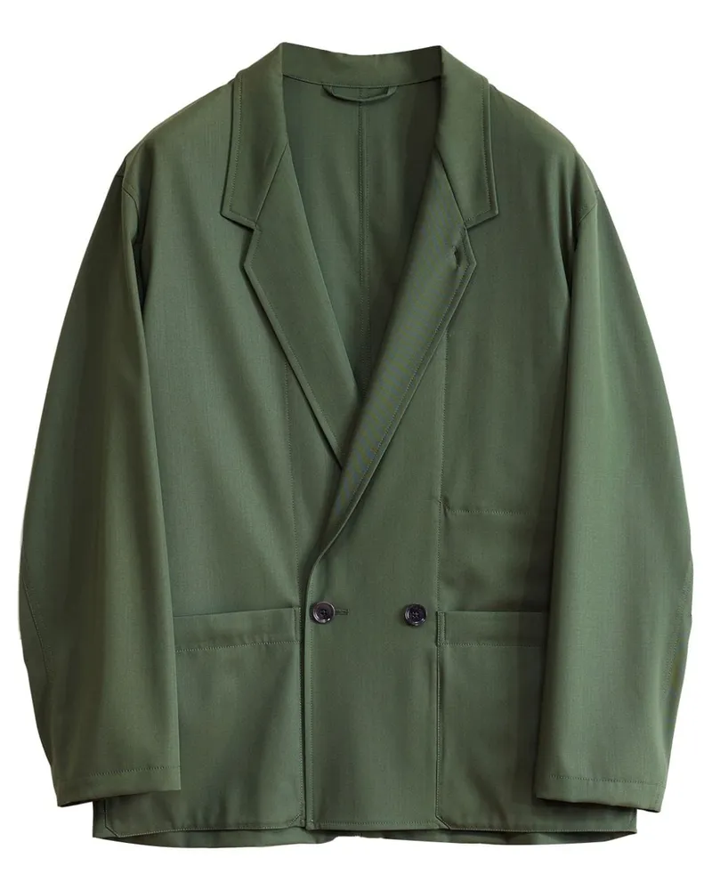 Christophe Lemaire Klassisches Sakko - Grün Grün