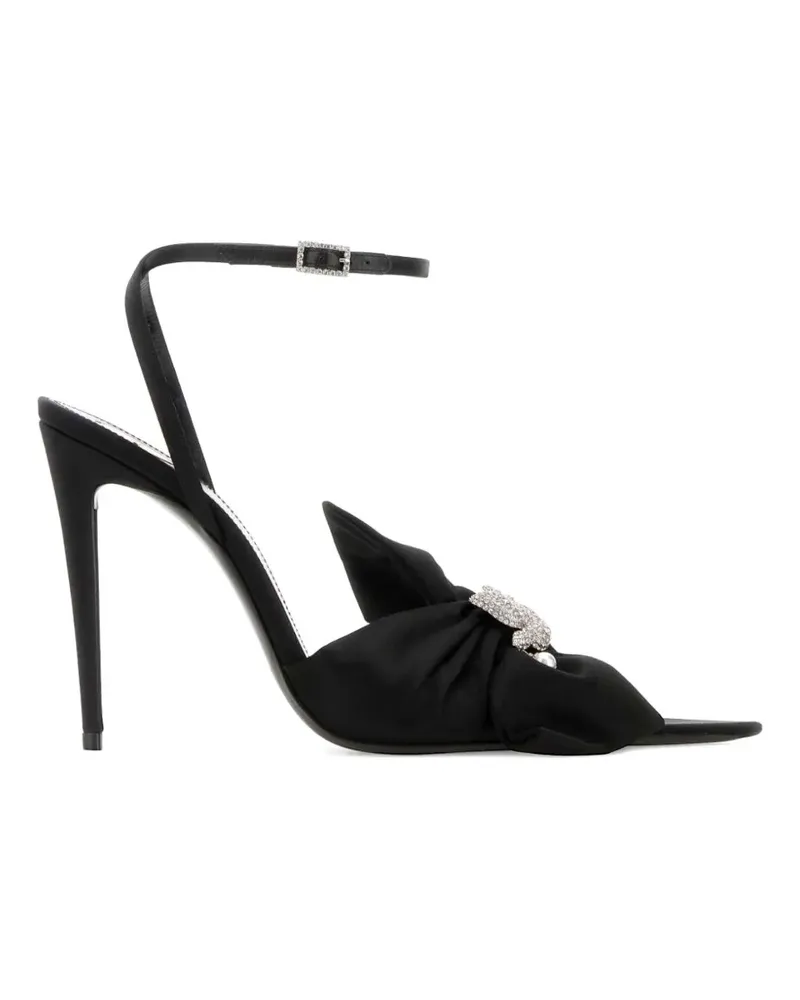 Saint Laurent Dove crystal-embellished pumps - Schwarz Schwarz