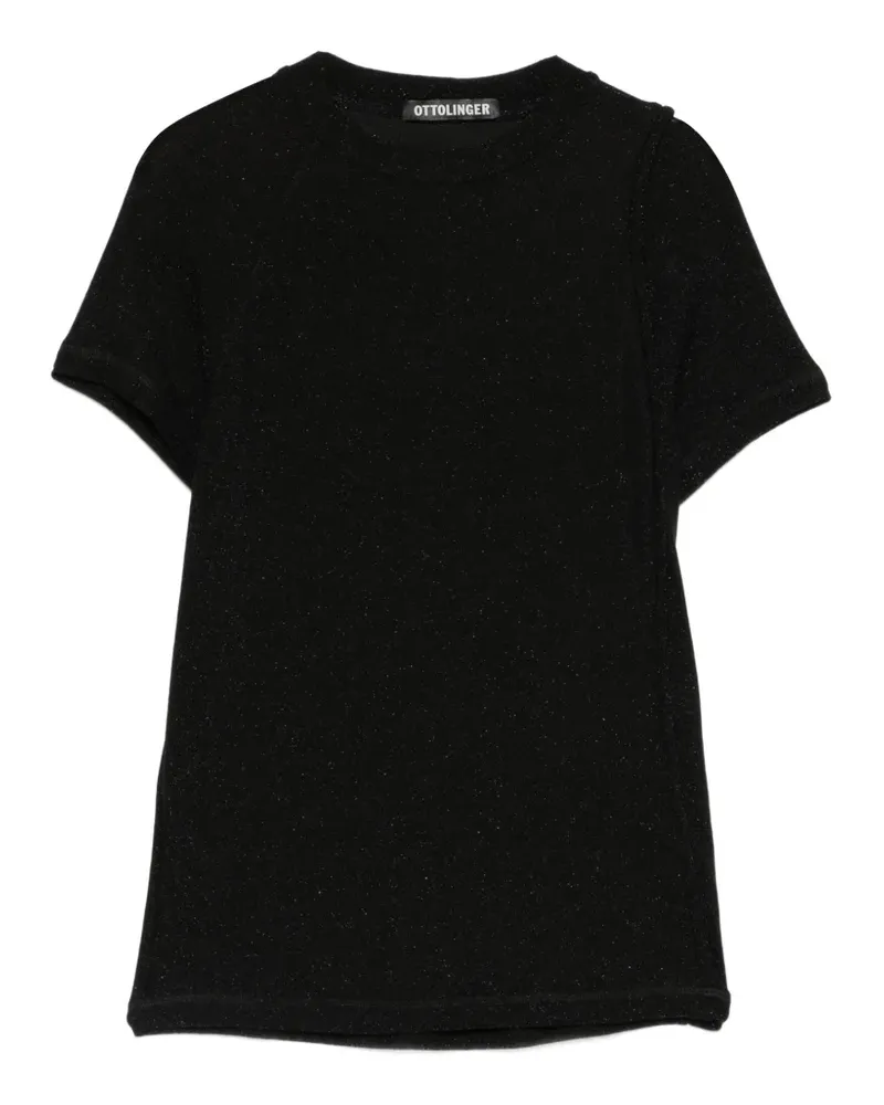 OTTOLINGER round-neck T-shirt - Schwarz Schwarz