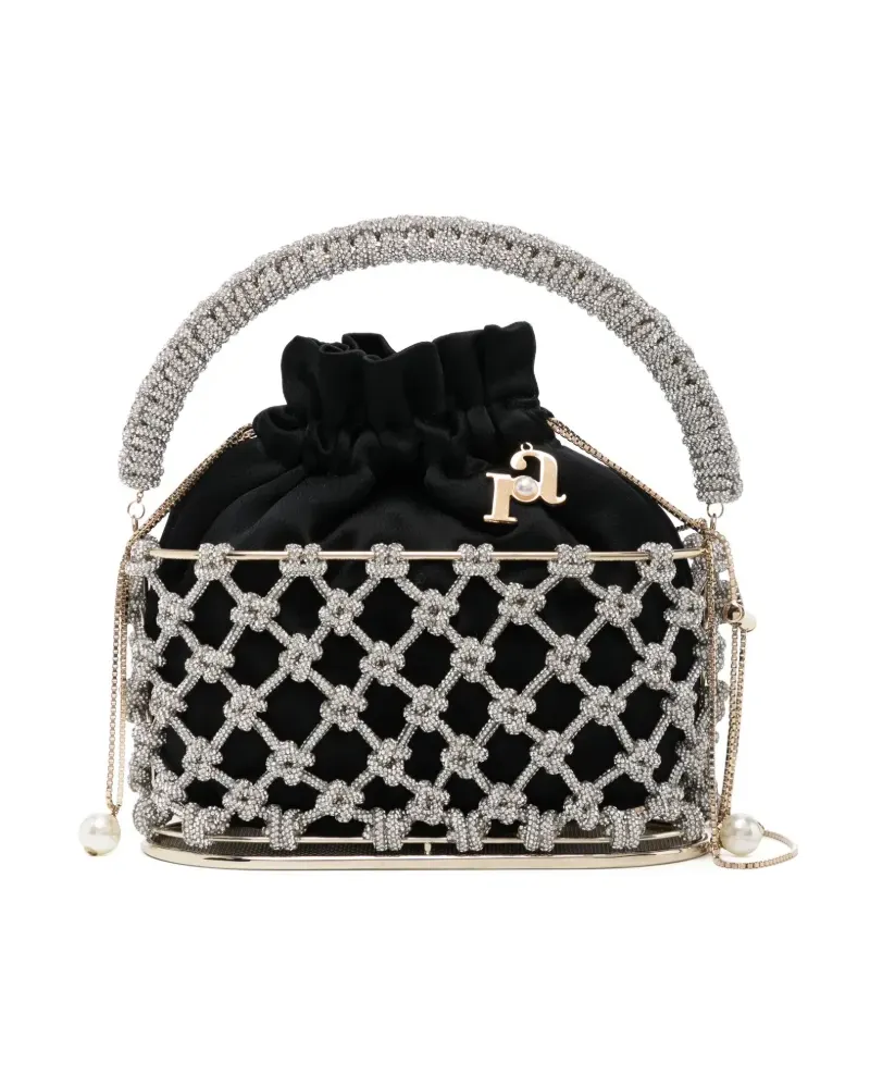 Rosantica Holli Mini-Tasche mit Kristallen - Silber Silber