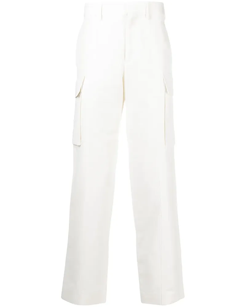 Stella McCartney Cargohose mit geradem Bein - Weiß Weiß