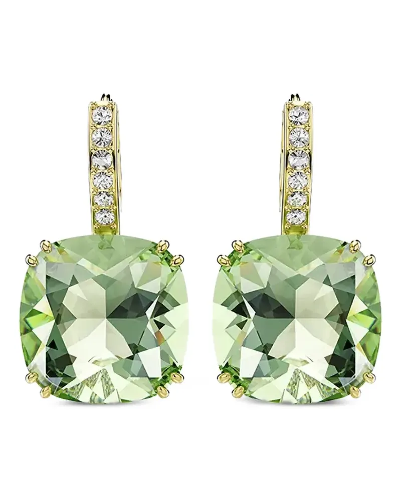 Swarovski Milenia Hängeohrringe mit Kissenschliff - Gold Gold
