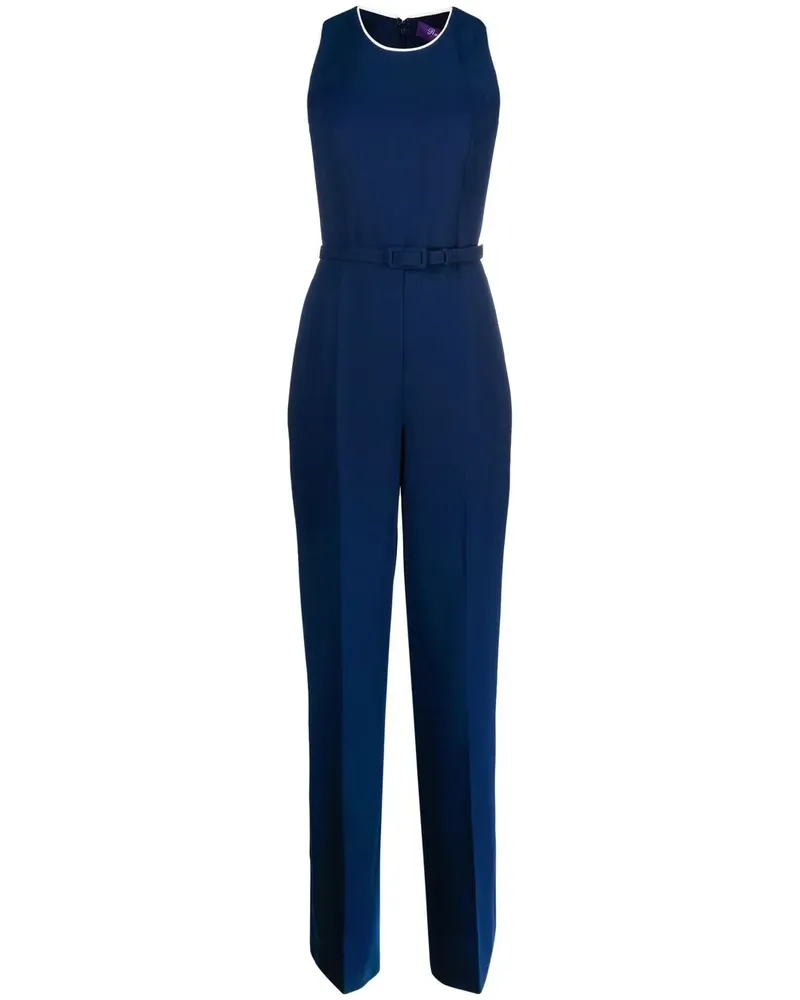 Ralph Lauren Jumpsuit mit Gürtel - Blau Blau