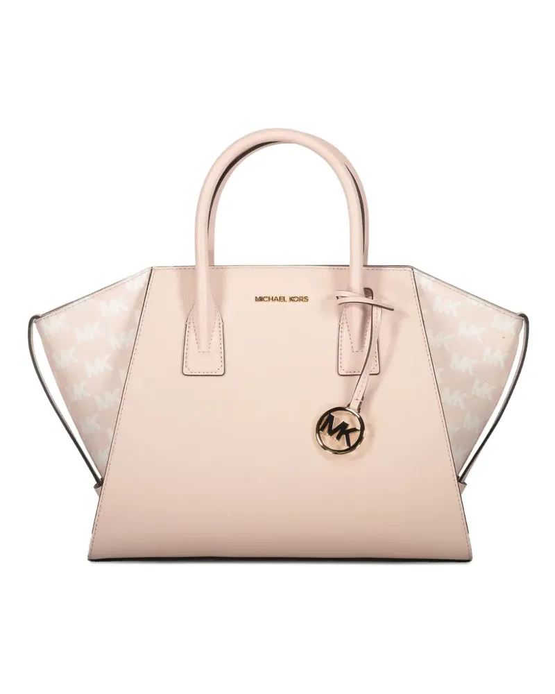 Michael Kors Avril Tote Bag mit Logo-Schild - Rosa Rosa