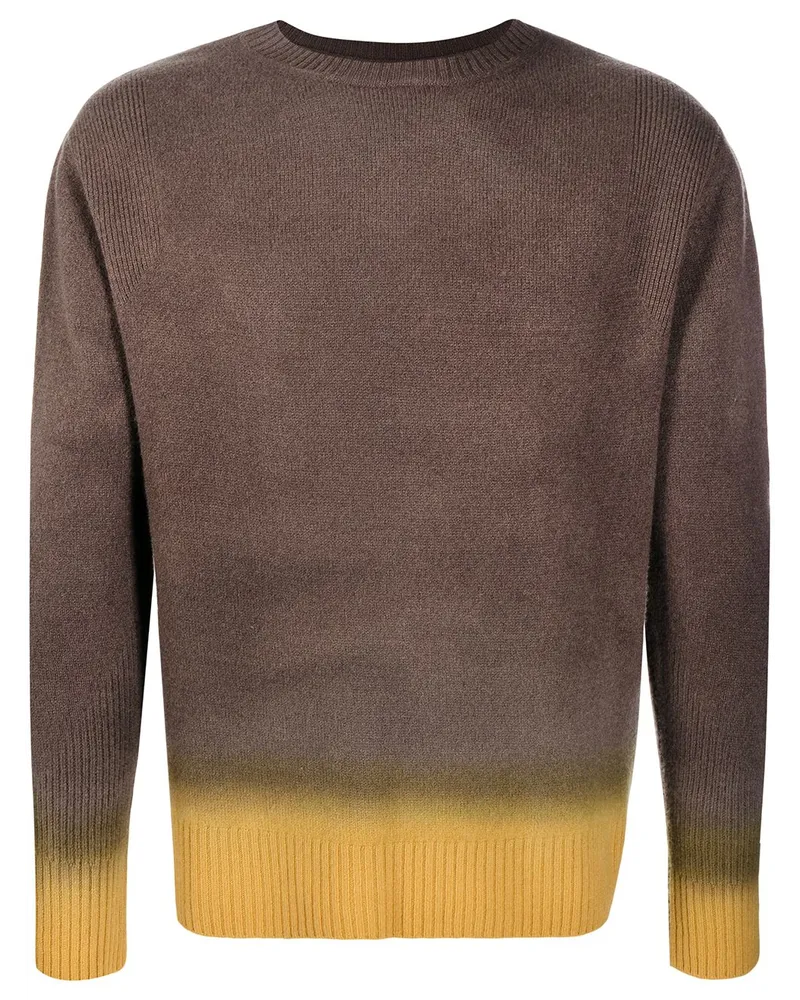 Nick Fouquet Pullover mit Ombré-Effekt Braun