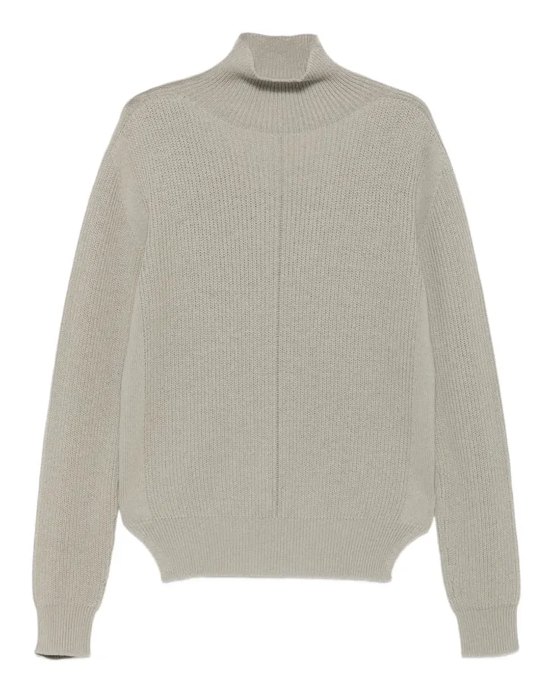 Rick Owens ribbed high-neck sweater - Nude Nude
