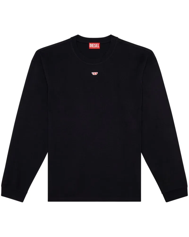 Diesel T-Boxt-LS-D T-Shirt - Schwarz Schwarz