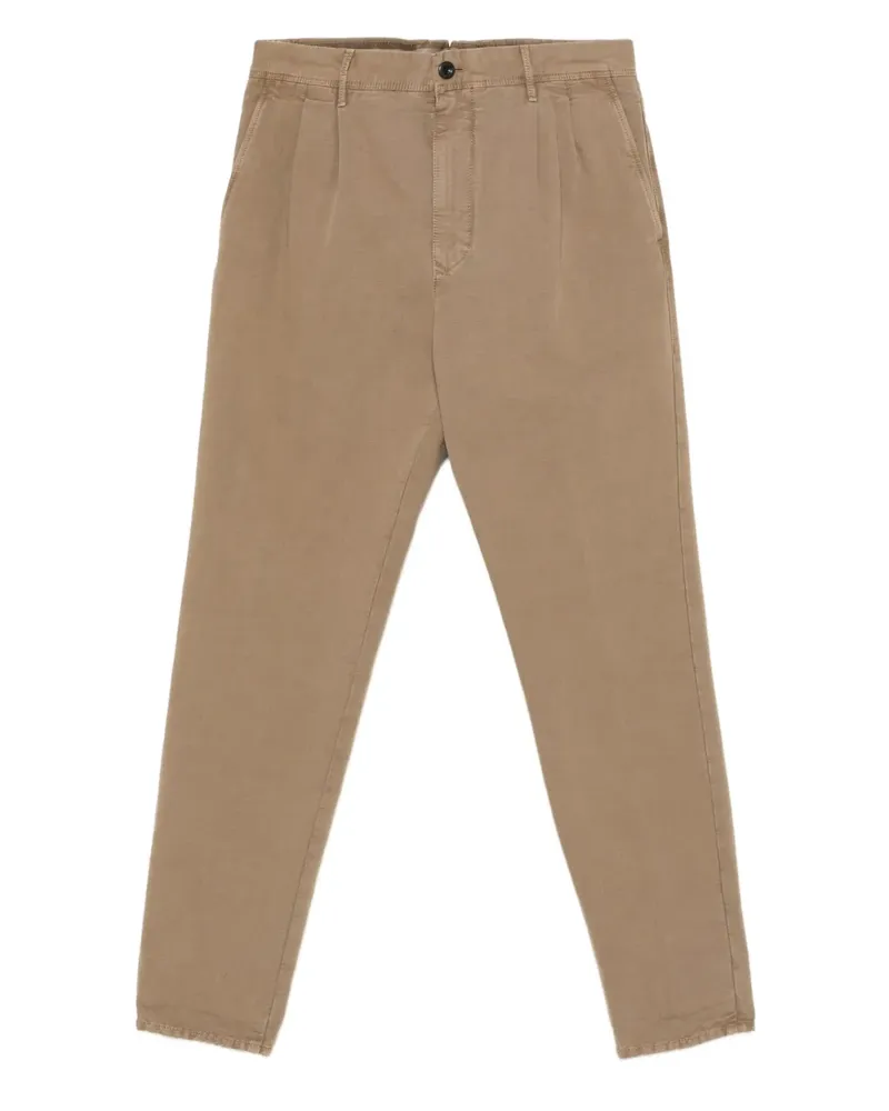 Incotex Plissierte Hose - Nude Nude
