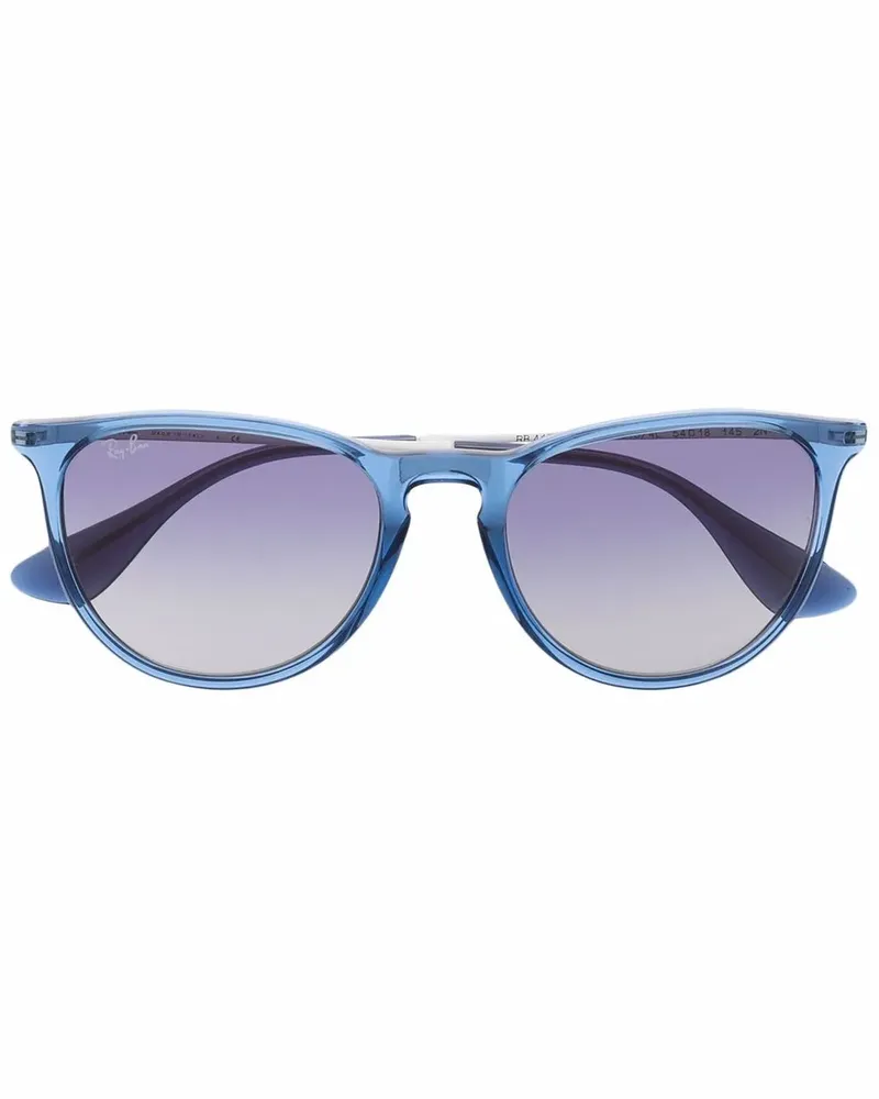 Ray Ban Transparente Brille mit eckigem Gestell - Blau Blau