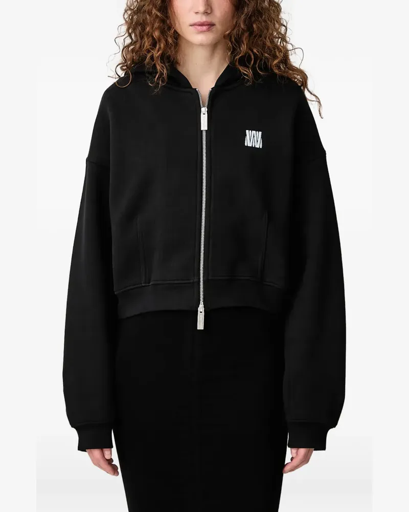 WRSTBHVR Eria V3 Cropped-Kapuzenjacke - Schwarz Schwarz