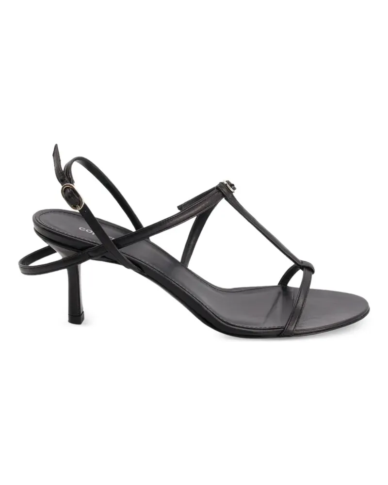 COPERNI Floating leather heeled sandals - Schwarz Schwarz