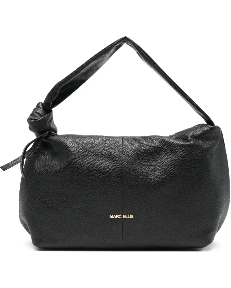 MARC ELLIS Angie knotted-handle tote bag - Schwarz Schwarz