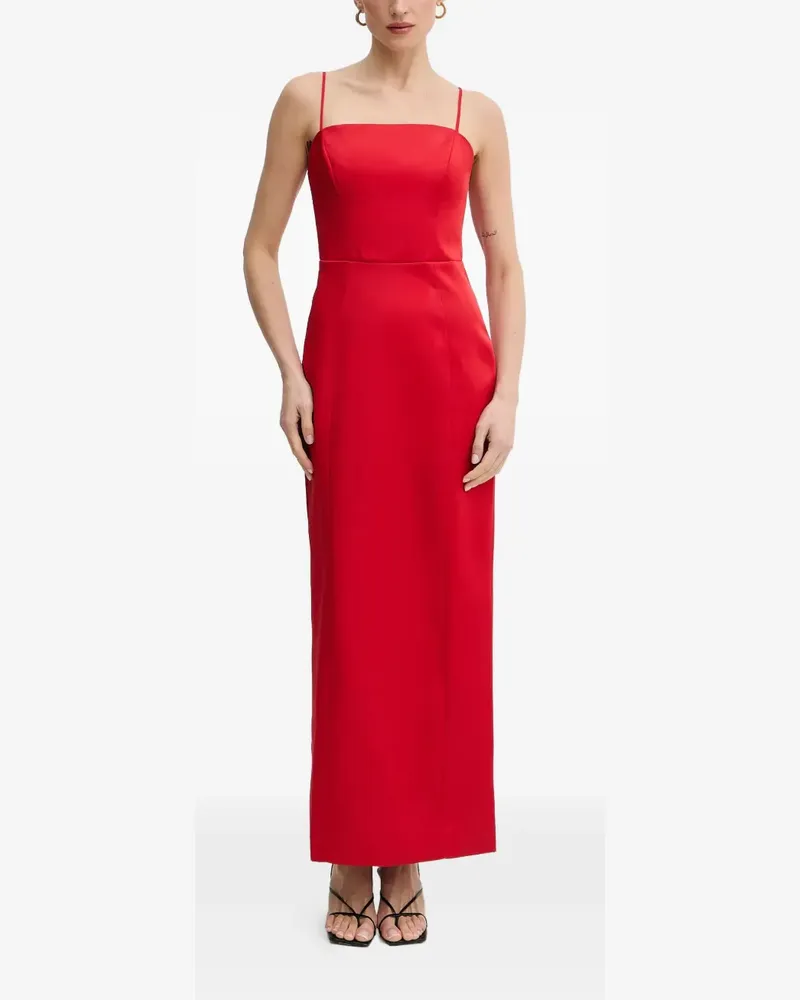 Bardot Lucille Split-Kleid - Rot Rot