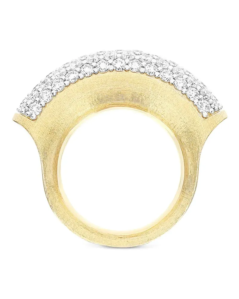 NANIS Libera diamond sculpted ring - Gold Gold
