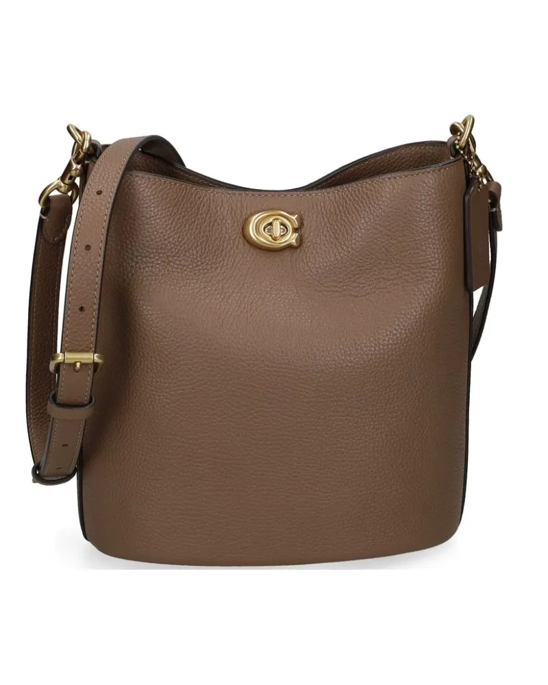 Coach Willow Schultertasche - Braun Braun