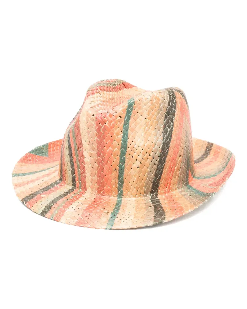 Paul Smith Gestreifte Mütze - Nude Nude