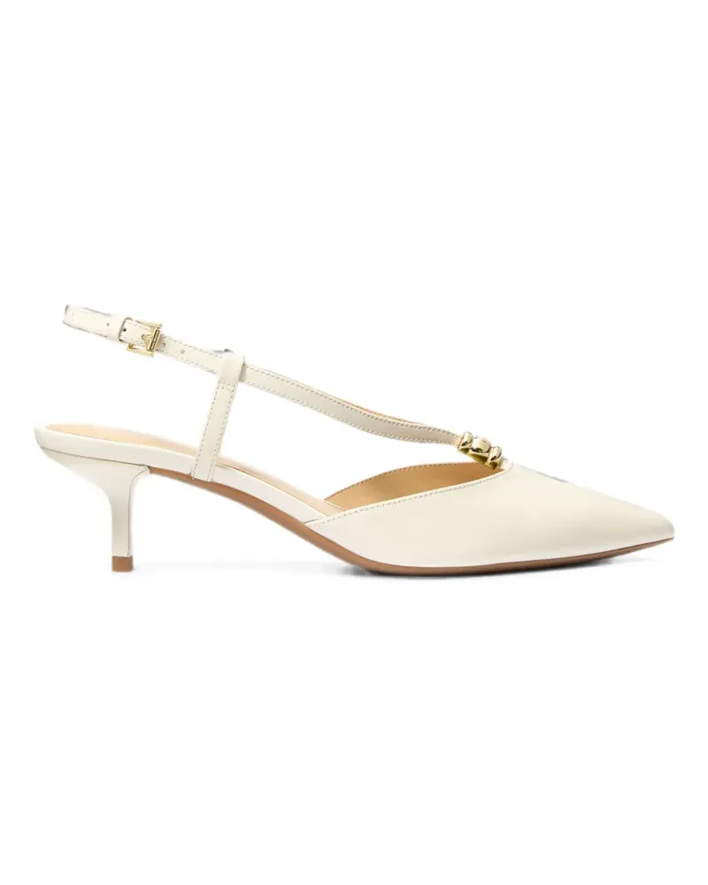 Michael Kors Cherie leather pumps - Nude Nude