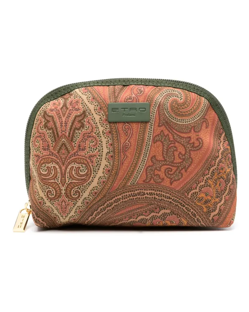 Etro Set aus zwei Kosmetiktaschen - Braun Braun