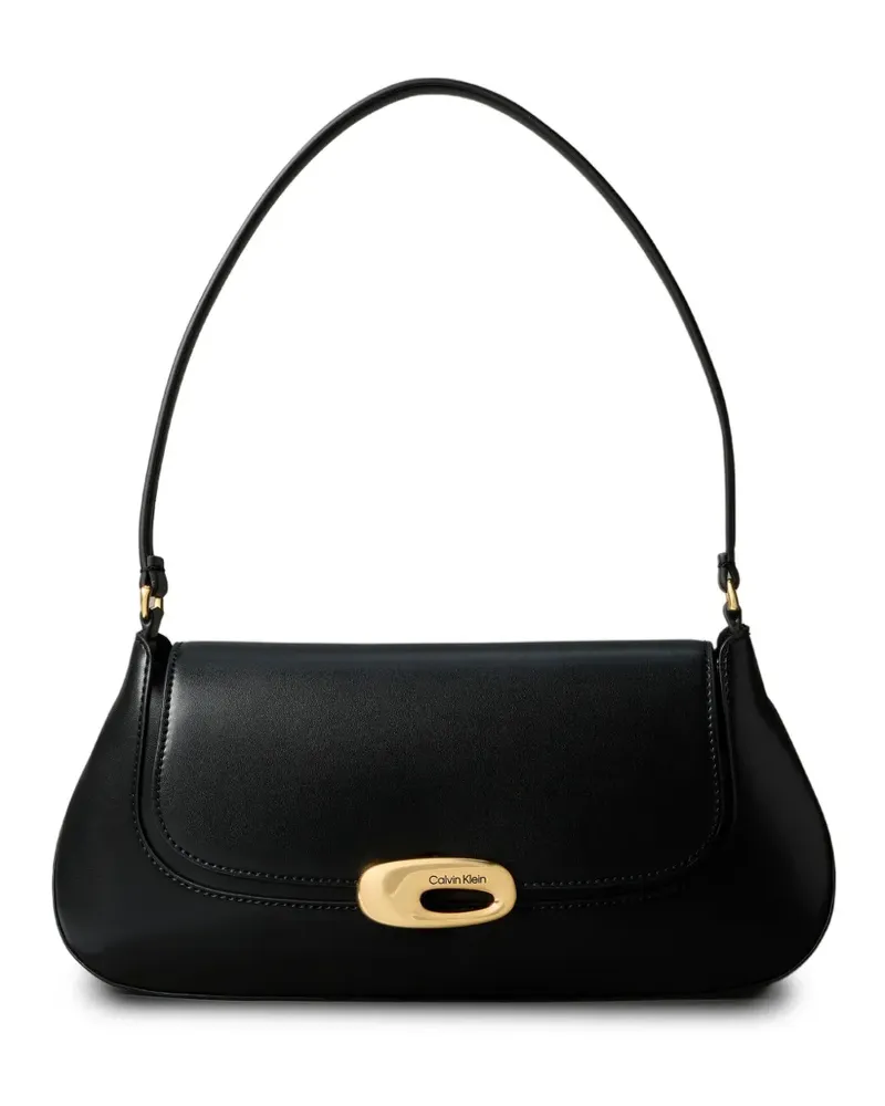 Calvin Klein Schultertasche mit Logo - Schwarz Schwarz