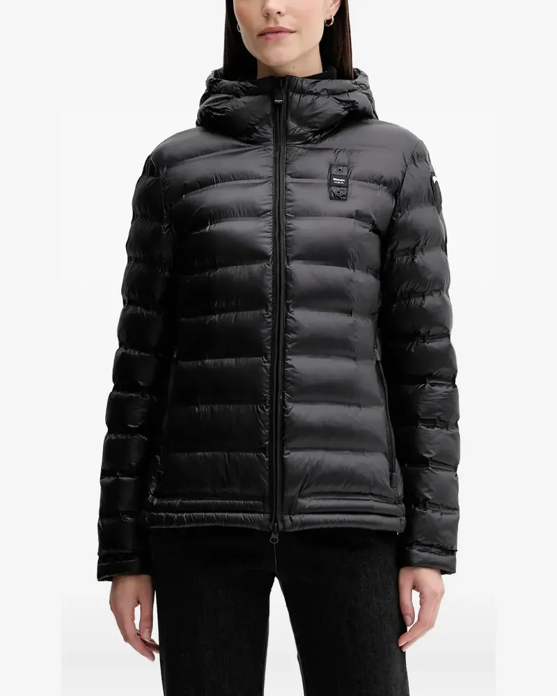 Blauer Ellis hooded padded jacket - Schwarz Schwarz