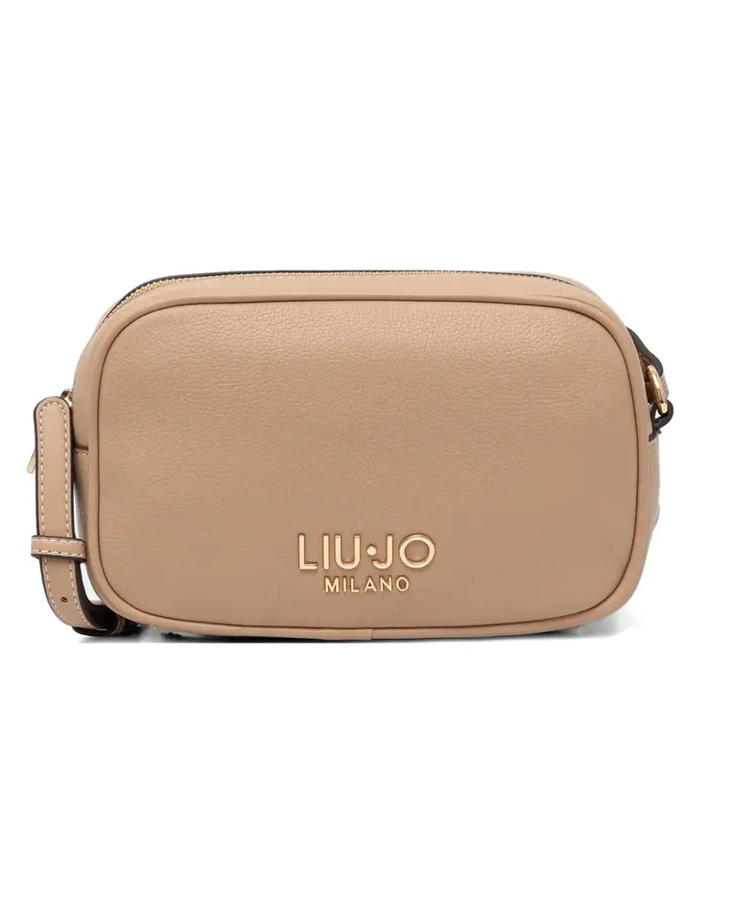 Liu Jo logo strap cross body bag - Nude Nude