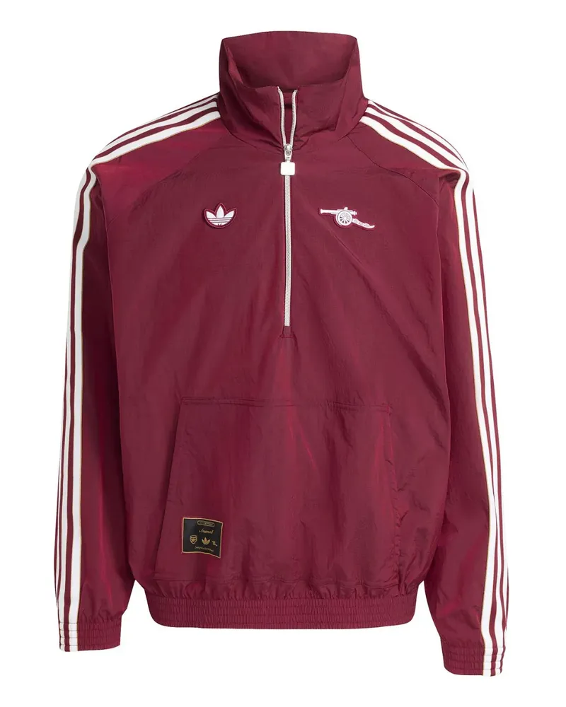 adidas Arsenal Jacke mit kurzem Reißverschluss - Rot Rot