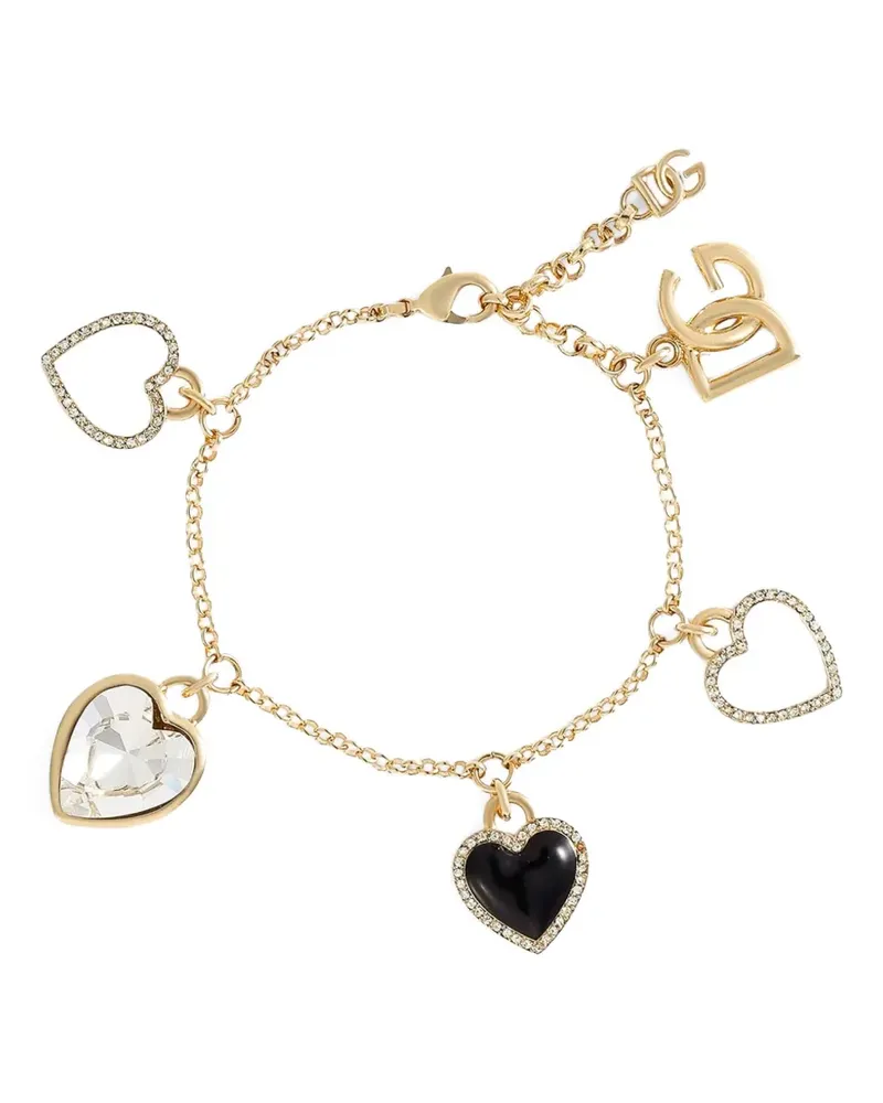 Dolce & Gabbana Armband mit Herzanhänger - Gold Gold