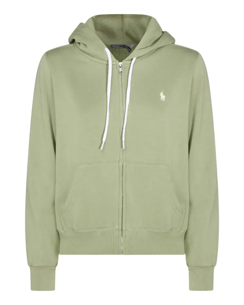 Ralph Lauren zip hooded cotton hoodie - Grün Grün