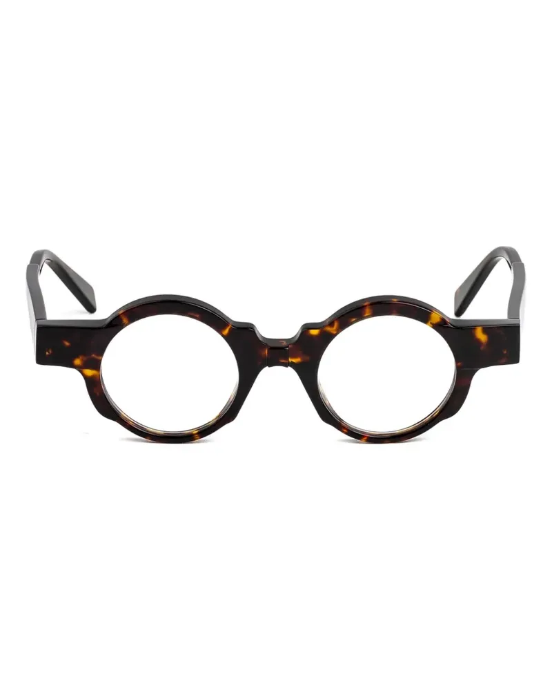 KUBORAUM K32 round-frame glasses - Braun Braun