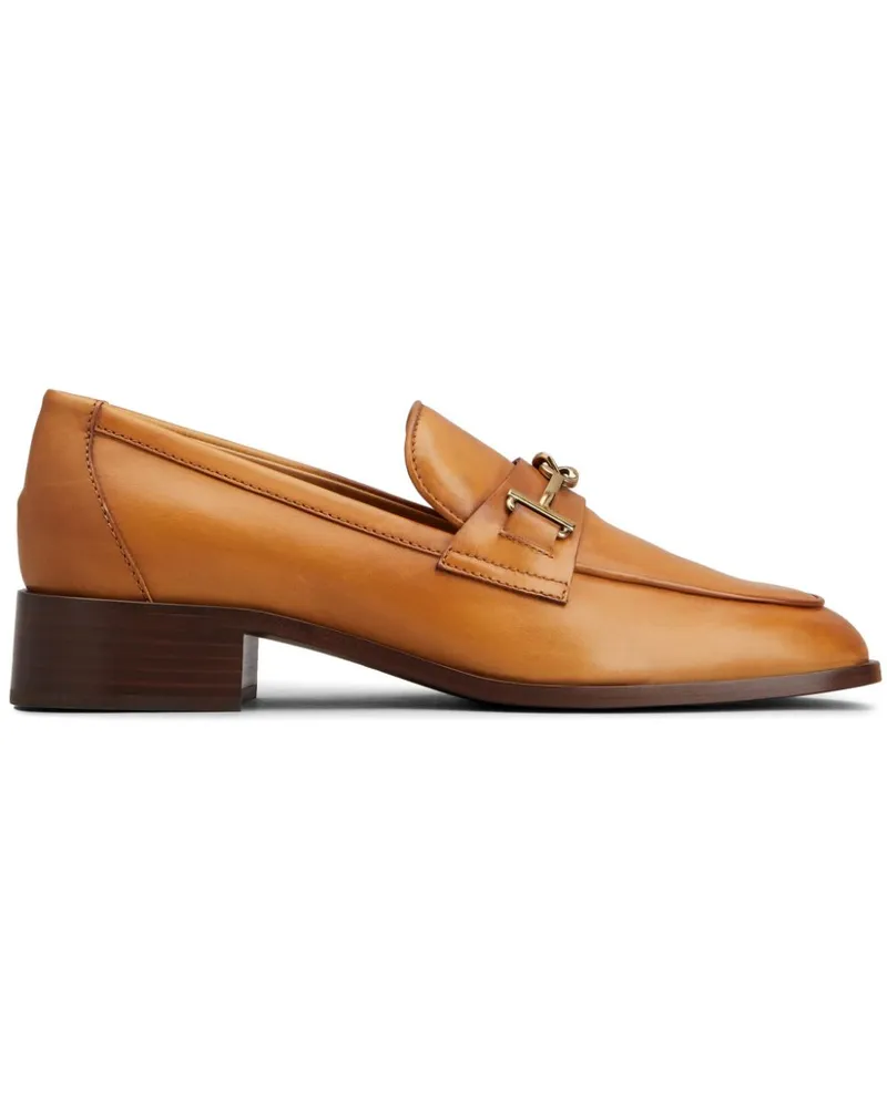 TOD'S Loafer aus Leder 35mm - Braun Braun