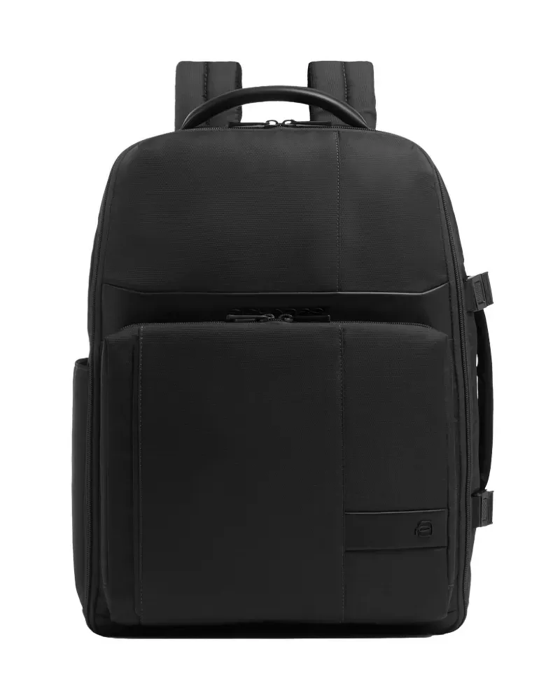 Piquadro laptop backpack - Schwarz Schwarz